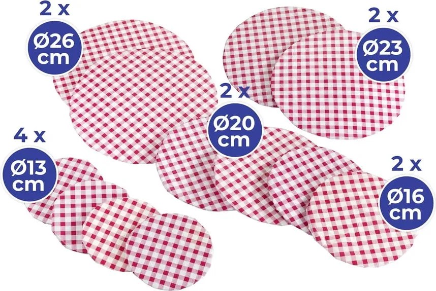 Set de capace universale pentru alimente din plastic – Maximex