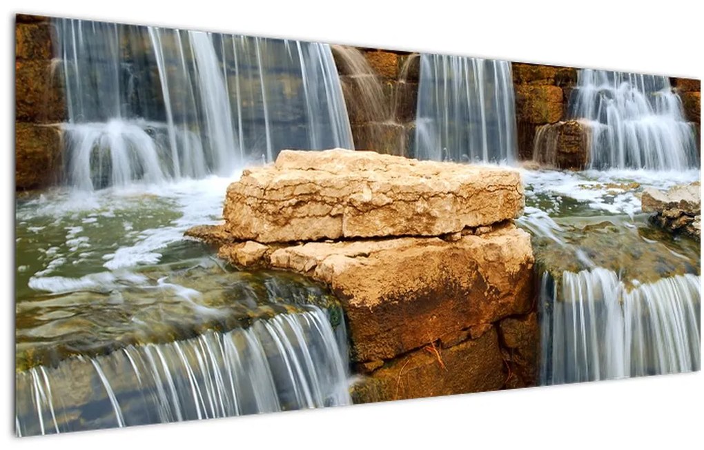 Tablou cu cascade (120x50 cm)
