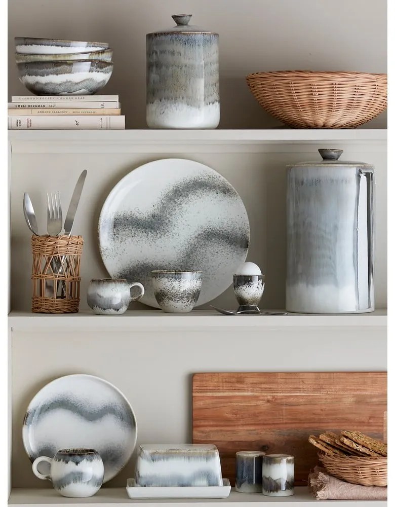 Bol mic gri din gresie 525 ml Paula – Bloomingville