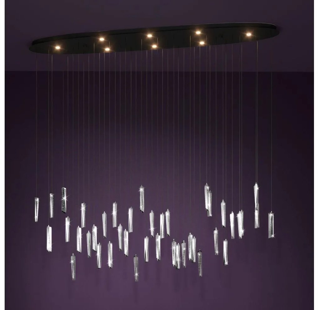 Lustră LED dimabilă pe cablu Eglo 390349 SARDENARA 8xLED/4,2W/230V 3000K