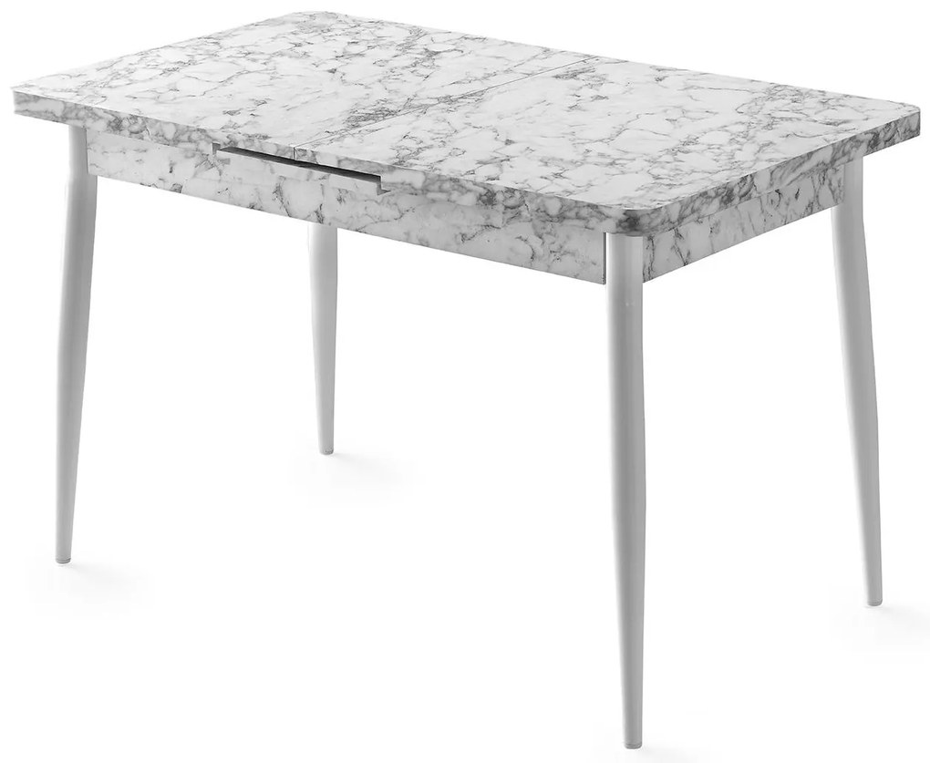Masă de sufragerie extensibilă (pentru 6 persoane) Aimee (multicolor). 1088251