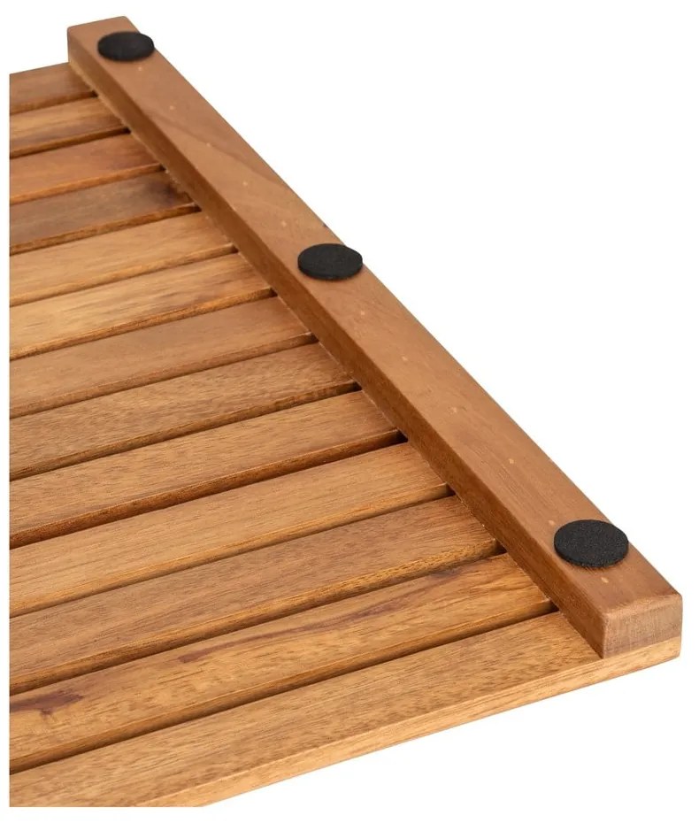 Covoraș de baie în culoare naturală din lemn 40x60 cm Acacia – Wenko