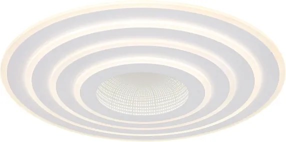 Globo 48544-60SH - Plafonieră LED dimabilă JOCELYN 60W/230V Wi‑Fi Tuya diam. 70 cm + telecomandă