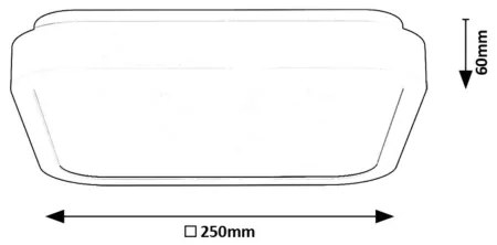 Plafonieră LED pentru baie Rabalux 71260 SAMIRA LED/18W/230V IP44 alb