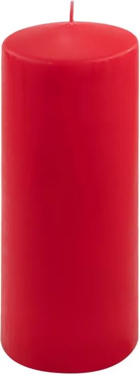 Set de lumânări tip pilon, 25 cm, Ø 10 cm, roșu, 4 buc