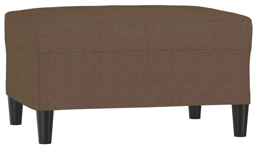 349306 vidaXL Taburet, maro, 70x55x41 cm, material textil