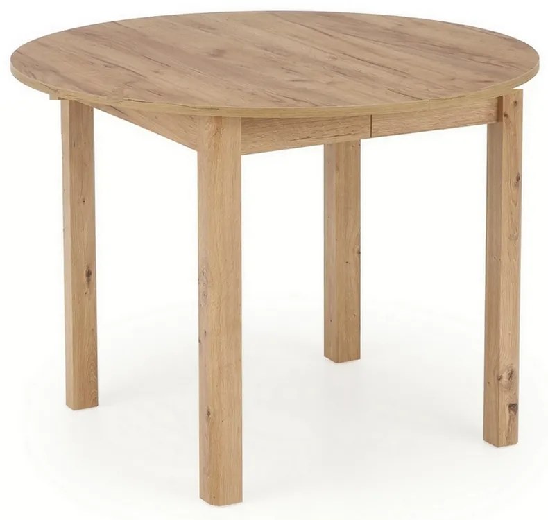 Masa de bucaterie Russell, stejar kraft