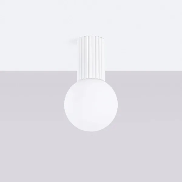 Plafonieră pentru baie Sollux SL.1708 HALO 1xG9/8W/230V IP44 alb