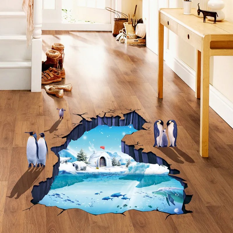Sticker perete 3D Antarctica