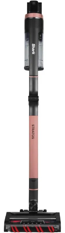 Aspirator vertical Shark IZ400EU, 309W, 0.7L, 60 min autonomie, Clean Sense IQ, LED, Powerfins, Rose Gold