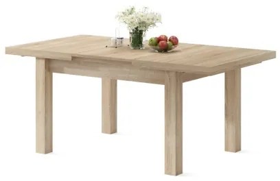 Masă extensibilă RALF stejar sonoma pentru 12 persoane