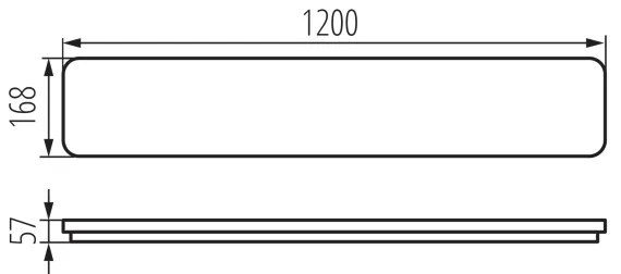 Plafonieră LED Kanlux 38796 LINCEA LED/30/38/45W/230V 3000/4000/6500K IK08 IP40