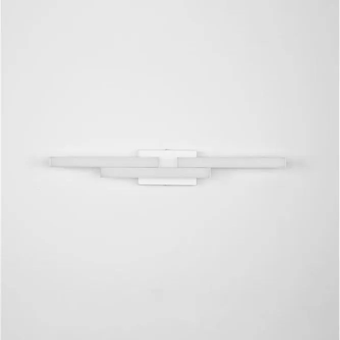 Aplica baie LED, protectie IP44, Aluminiu, Alb, Atom, NVL-9695268