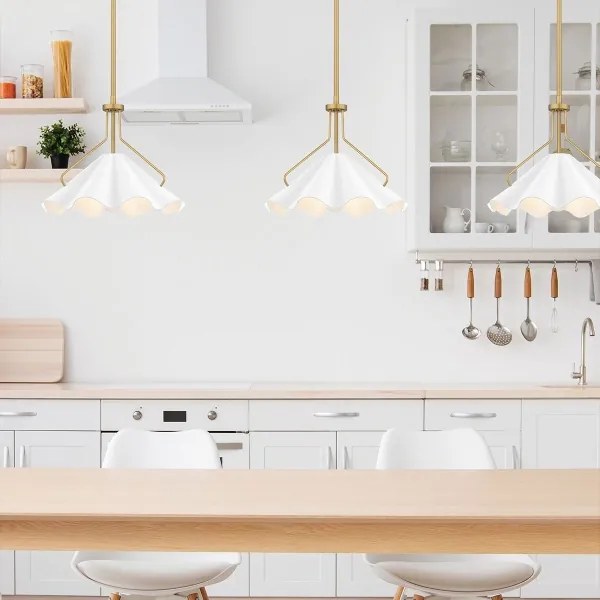 Lustră pe tijă Quoizel QZ-MEJIA-1P-S-AB MEJIA 1xE27/60W/230V d. 35,6 cm alamă