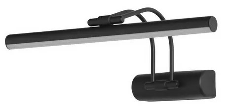 Aplică de perete Flüt 35 cm Ledli Siyah Aplik,negru