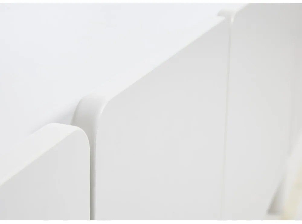 Comodă albă 160x70x45 cm Bera – Unique Furniture