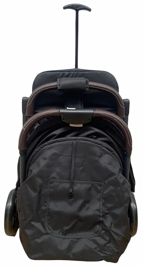 Carucior sport cu pliere compacta tip troller, 6-36 luni, Negru - CPC-23-negru