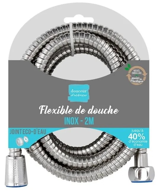 Furtun de duș din oțel Hydro – douceur d'intérieur