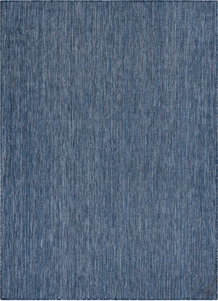 Covor SISAL SION A5165A Melanj țesute plate albastru inchis