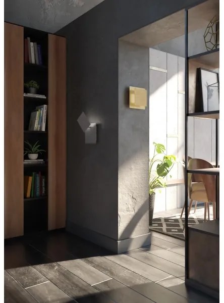 Aplică LED BAYONNE Wofi 4048-102Q LED/6,5W/230V antracit