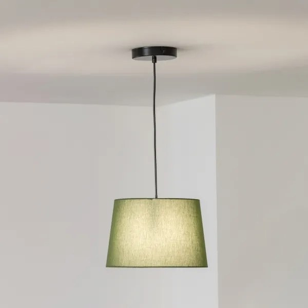 Brilagi - Pendul LED CERIA 1x E27/40W/230V Ø 30 cm, verde