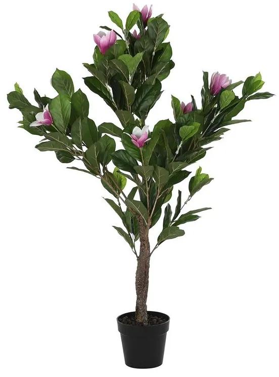 Plantă decorativă dkd home decor roz verde pe (60 x 60 x 125 cm)