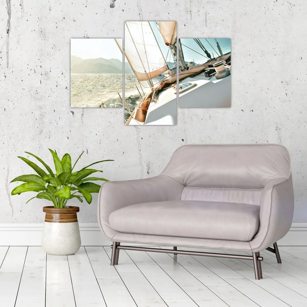 Tablou - Yacht (90x60 cm)