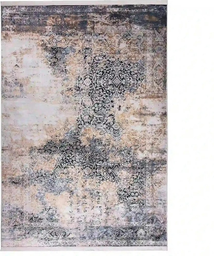 Covor 1016, 80x150 cm, forma dreptunghiulara, tesatura catifelata, mul