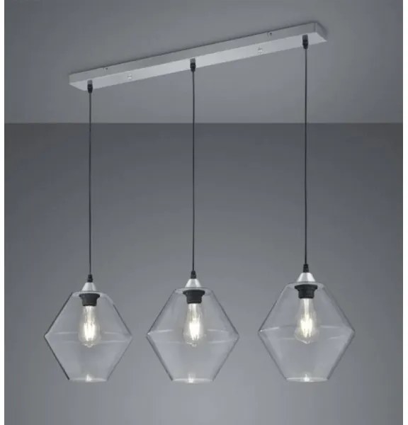 Lustră pe cablu TRENTO 3xE27/40W/230V Reality