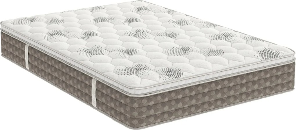 Saltea Model S11, cu Memorie DuoFlex, Inaltime 27 cm, Topper integrat - 200x200cm