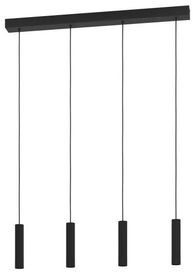 Lustră LED dimabilă pe cablu Eglo 900906 ALMUDAINA 4xLED/5,4W/230V