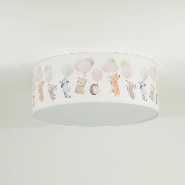 Duolla - Plafonieră LED copii CORTINA LED/26W/230V pr. 40 cm 4000K