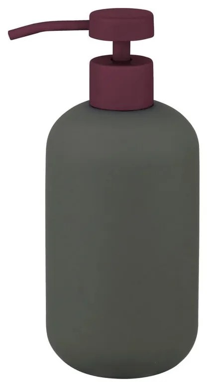 Dozator de săpun lichid verde închis din ceramică 120 ml Lotus Play – Mette Ditmer Denmark