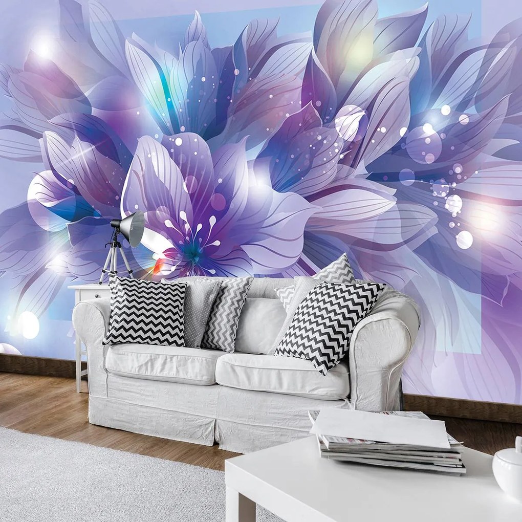 Fototapet - Arta florală - abstract (152,5x104 cm)