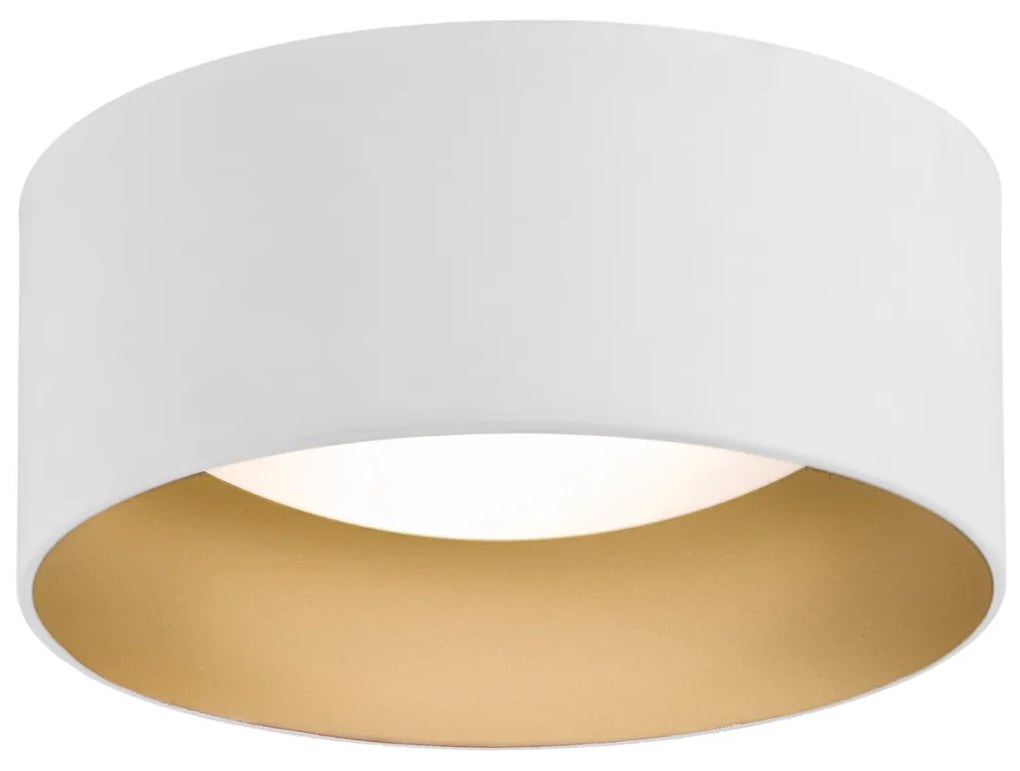 Plafoniera moderna design circular MOHITO alb/auriu