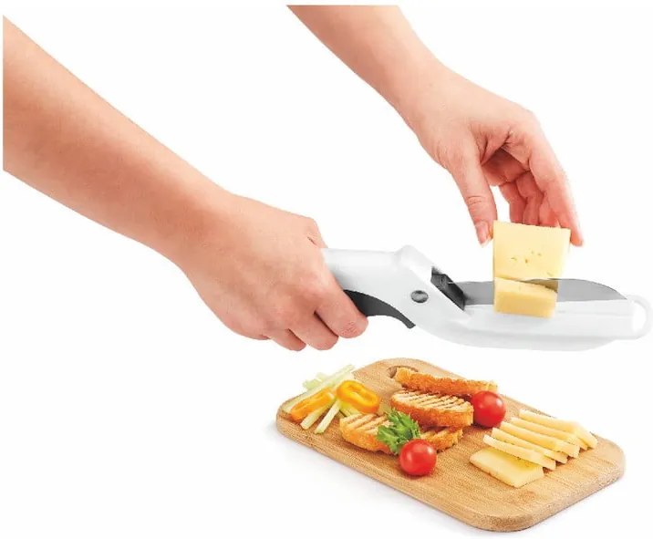 Foarfece universal pentru verdețuri sau carne Metaltex, lungime 25 cm