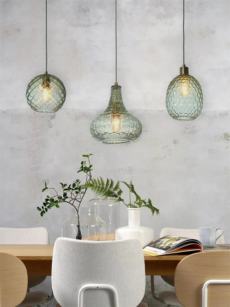 Pendul design decorativ Venice oval, green