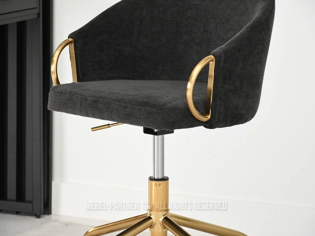 Scaun Carma B (negru + auriu). 1110492