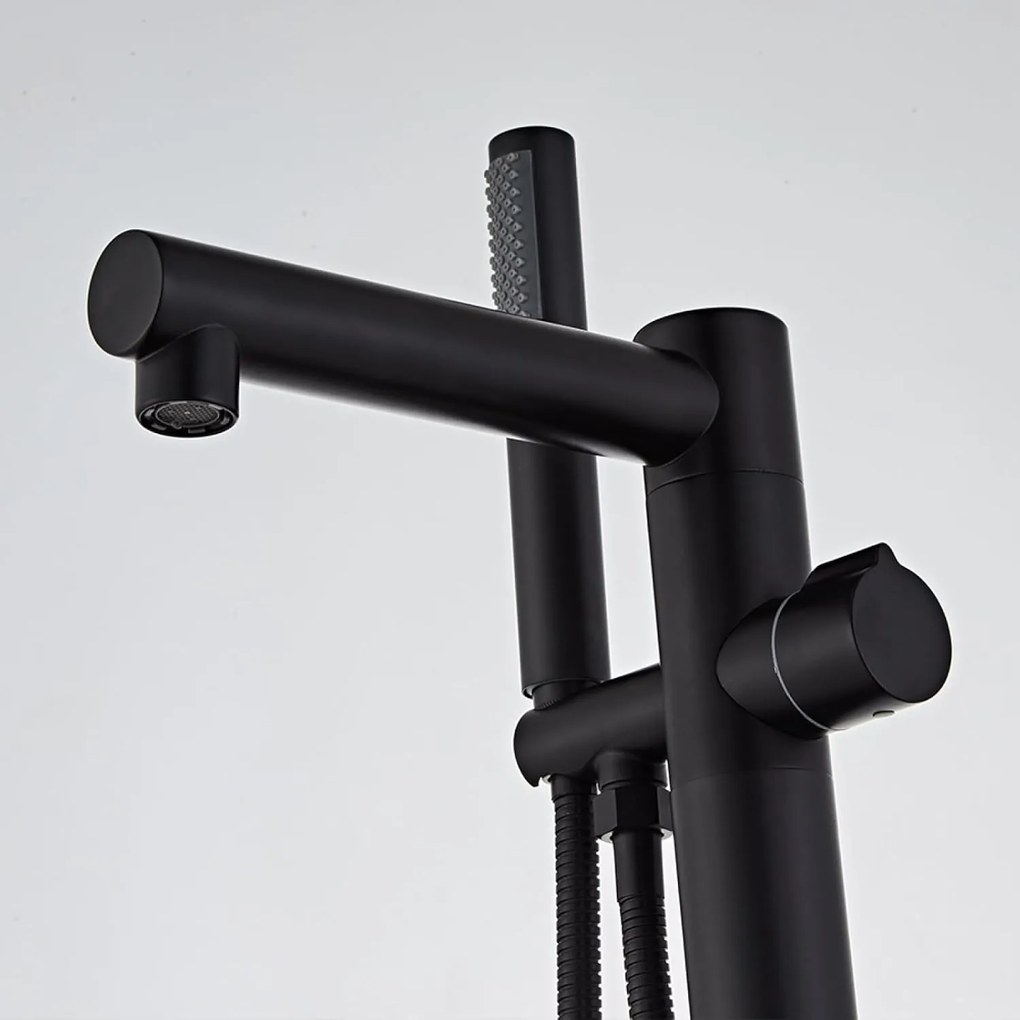 Baterie de Podea Negru – Design minimalist și durabil pentru un aspect contemporan.