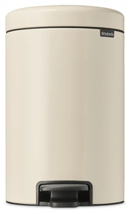 Coș de gunoi cu pedală Brabantia NewIcon 12L, Soft Beige 1005531