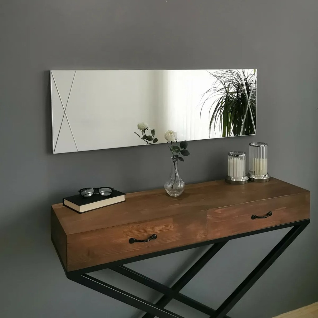Oglindă Silver 35 x 105 cm