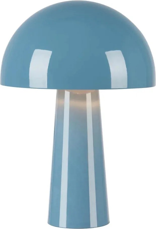Markslöjd 108994 - Lampă de masă MANTAR 1xE14/40W/230V albastră