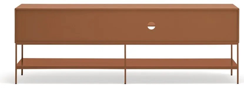 Comodă TV cărămizie 220x74x45 cm Platt – Teulat