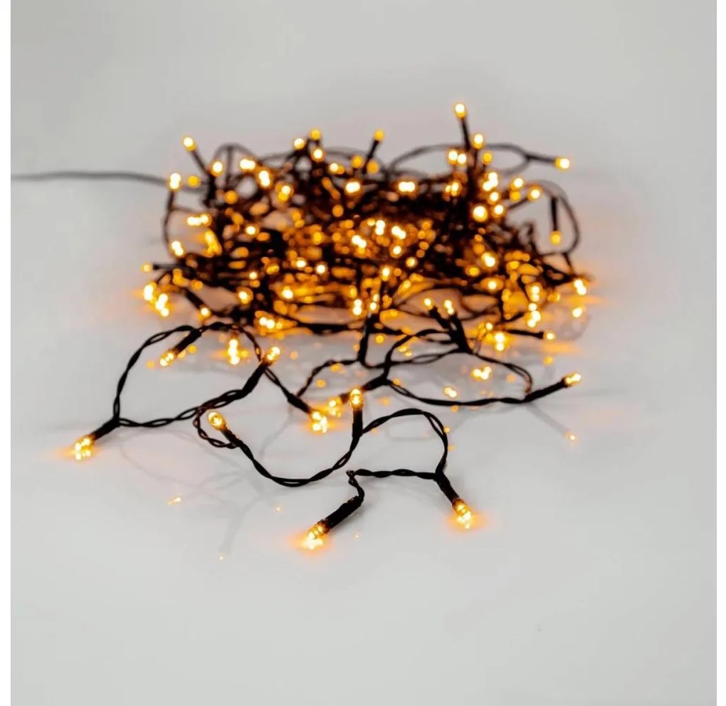 Instalație LED de Crăciun de exterior Eglo 411519 180xLED/17,6m IP44 alb cald
