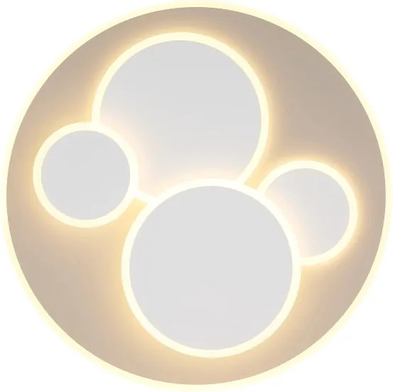 Globo 48475S - Plafonieră LED MONTY, 40W, 230V, 3000K, Ø 49 cm