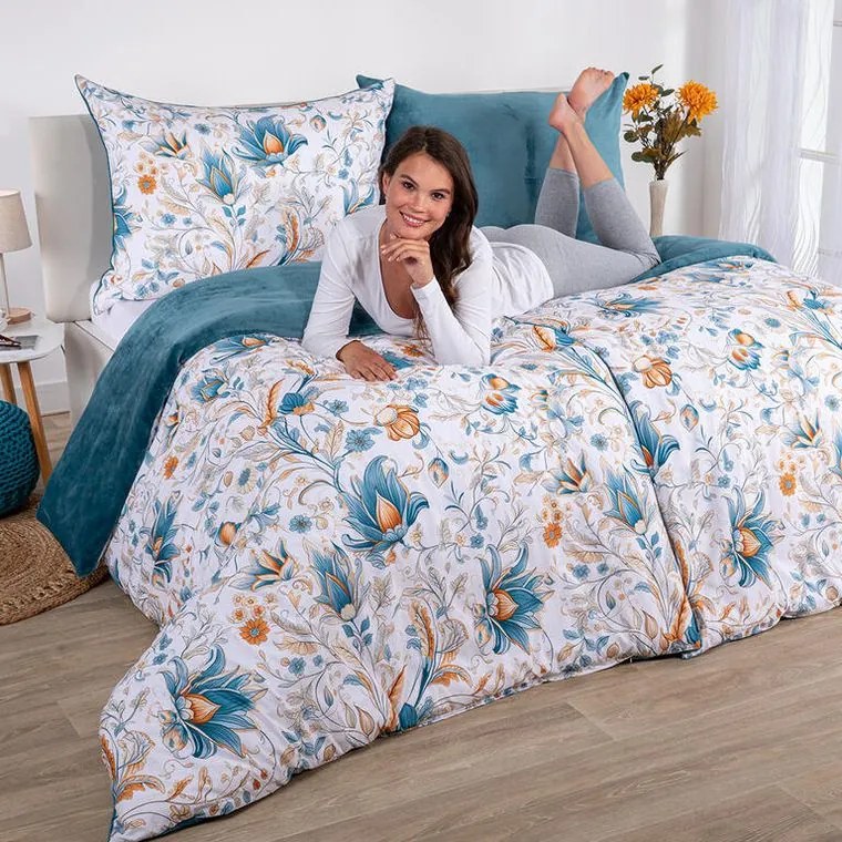 decoDoma Lenjerie de pat Dual Feel LILIANE