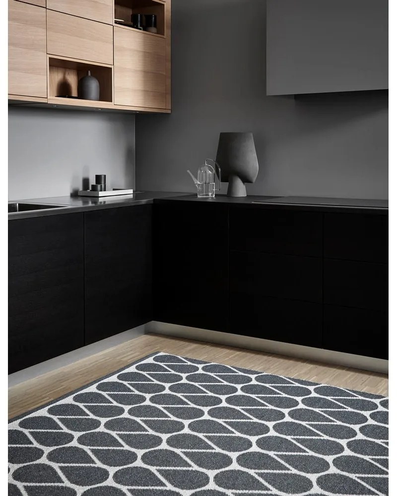 Covor pentru exterior și interior gri închis 70x140 cm Otis Granit – Pappelina