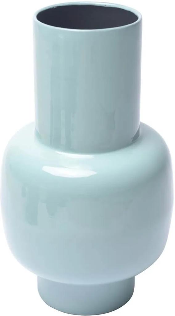 Vaza din Metal Albastru TALIE - Metal Albastru Lungime(20 cm) x latime(20 cm) x Inaltime(34 cm)