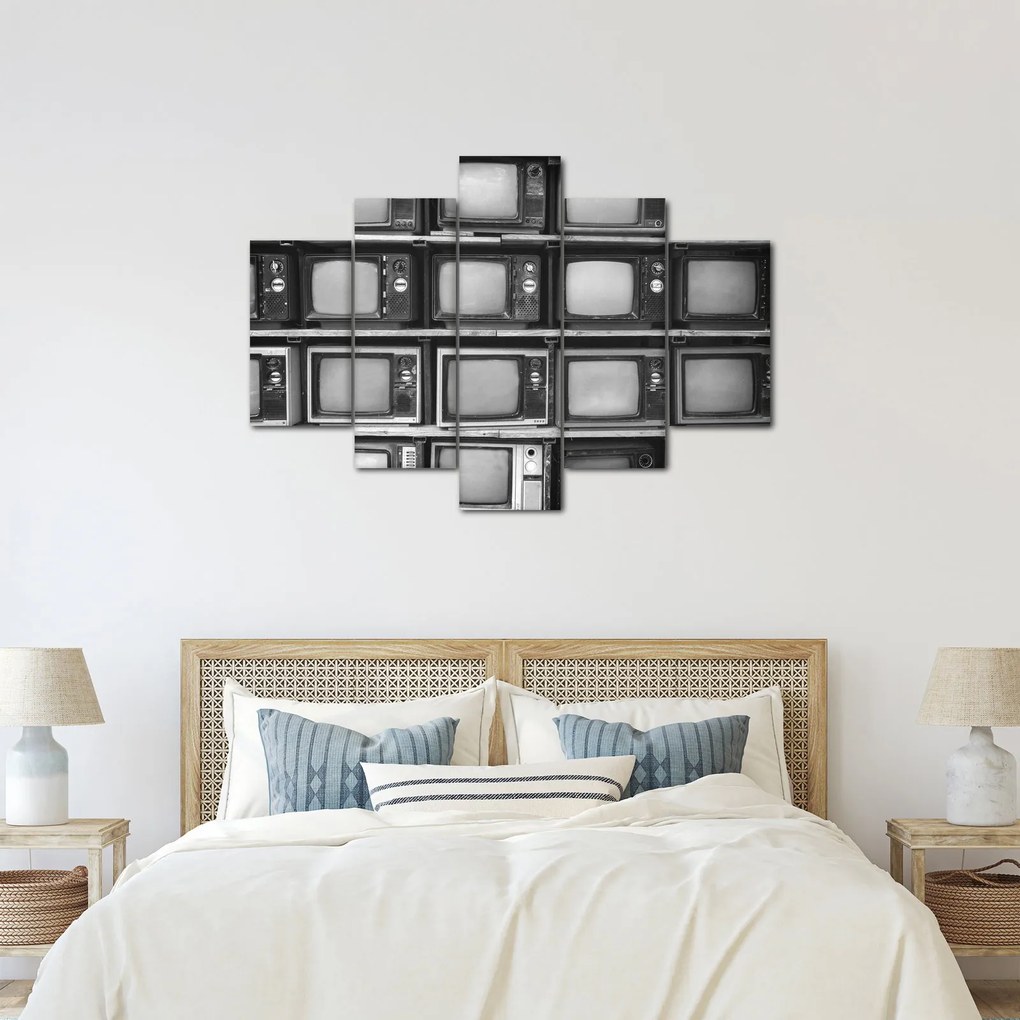 Tablou - Retro TV (150x105 cm)