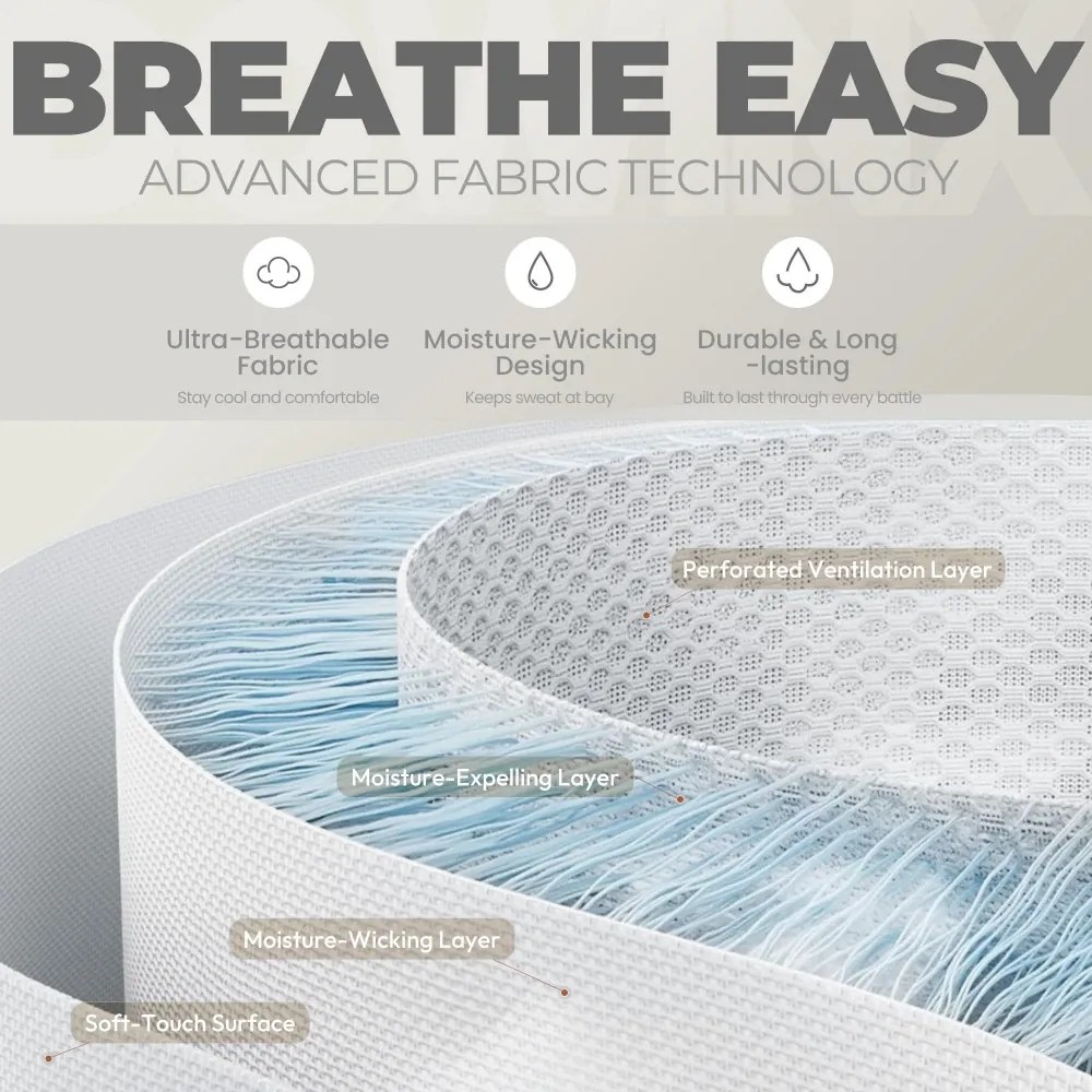 DOWINX 6658B - Scaun Gaming Ergonomic, Masaj in perna lombara, Șezut cu Arcuri Metalice și Spumă, Suport pentru picioare, Rabatabil 90°–135°, Rezistent 130 kg, Material textil, Negru/Gri